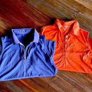 Nike lot of two golf shirts